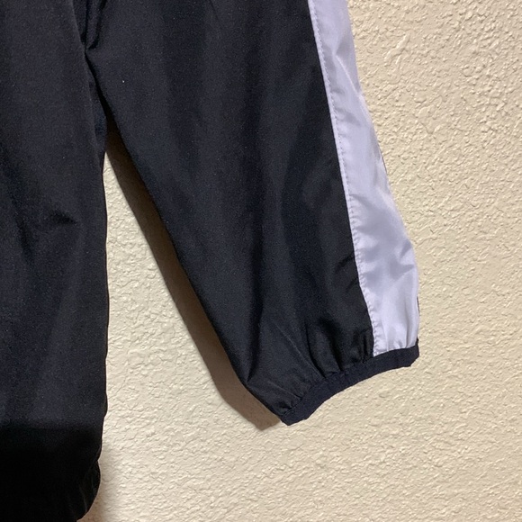 PUMA Light Jacket S 14-16 Black White with Hoodie Zip Up Pockets Polyester - Picture 6 of 16